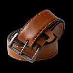 Brown Genuine Leather Belt