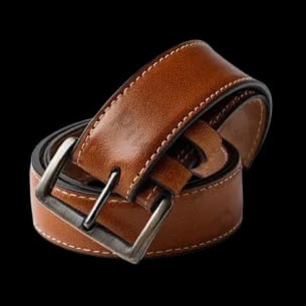 Brown Genuine Leather Belt
