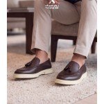 Brown Tassel Loafer
