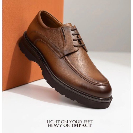 Grained Apron Derby